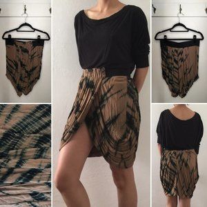 L.A.M.B By Gwen Stefani Spring 2010 Collection - Drape Skirt - Women's Petite S